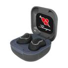 TWS-23 Wireless Sports Mini Bluetooth Earphone Semi-In-Ear 5.1 Game Headset(Gray) - 1