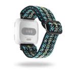 For Fitbit Versa Watch Band Braided Jacquard Adjustable Strap Nylon Watch Band(V2-4) - 1