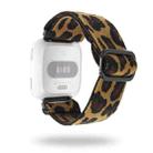 For Fitbit Versa Watch Band Braided Jacquard Adjustable Strap Nylon Watch Band(V2-6) - 1