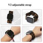 For Fitbit Versa Watch Band Braided Jacquard Adjustable Strap Nylon Watch Band(V2-6) - 6