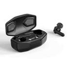 T68 TWS Low Latency Bluetooth 5.1 Gaming Earphone with Power Display(Black) - 1