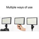600 LEDs Stepless Adjustment Live Fill Light Reversible Photography Soft Light, Style: 10 inch(US Plug) - 5