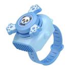 3211 Gyro Cartoon Watch Fan USB Charging Mini Kids Fan(Blue) - 1