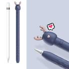 Cartoon Silicone Capacitive Pen Non-Slip And Anti-Drop Protective Cover For Apple Pencil 1(Deer) - 1