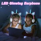 LX-CT888 3.5mm Wired Children Cartoon Glowing Horns Computer Headset, Cable Length: 1.5m(Unicorn Color Petals) - 6