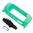 P401 For JBL Pulse4 Portable Shockproof Silicone Protective Case with Carabiner & Lanyard(Mint Green) - 1