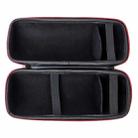P402 For JBL Pulse4 Velvet Lining Portable Storage Bag Protective Cover(Black Net Grid) - 2