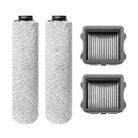 Scrubber Accessories Filter Roll Brush Set For Tianke Floor One, Specification： Set 2 - 1