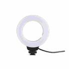 Ulanzi 4 Inch Ring Fill Light Boots Clip-Type Three-Speed Adjustable Video Conference Fill Light - 1