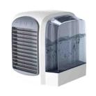 F10 Mini Portable USB Fan Household Desktop Water-Cooled Air-Conditioning Fan(Gray) - 1