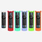2 PCS Y26 Remote Control Case For Amazon ALEXA Voice Remote 3rd Gen(Luminous Blue) - 5