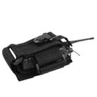 Outdoor Walkie Talkie Bag Mobile Phone Bag Mini Waist Bag Free Size(Military) - 5