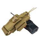Outdoor Walkie Talkie Bag Mobile Phone Bag Mini Waist Bag Free Size(Military) - 6