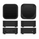 T7 Set-top Box Silicone Case Anti-drop Dust-proof Protective Sleeve for Apple TV 4K(Black) - 1