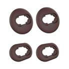 2 Sets Bluetooth Earphone Silicone Earplug Caps For Samsung Galaxy Buds Live(Brown-2 Pairs) - 1