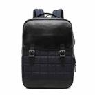 15.6 inch External USB Interface Laptop Backpack Waterproof Computer Bag(Sapphire) - 1