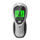 SH201 4 In 1 Multifunctional Digital Metal Detector Wall Detector(Silver Black) - 1