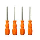 4 PCS Disassembly Tool Screwdriver Sleeve Applicable For Nintendo N64 / SFC / GB / NES / NGC(Orange Yellow 4.5mm) - 1