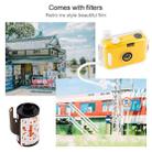 Cute Retro Film Waterproof Shockproof Camera With Disposable Film(Black White Shell) - 7