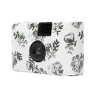Retro Peony Cute Disposable Film Mini Point-And-Shoot Camera with 18 Sheets Films - 1