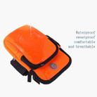 3 PCS Running Mobile Phone Arm Bag Men And Women Fitness Outdoor Hand Bag Wrist Bag  for Mobile Phones Within 6.5 inch(Rose Red) - 5