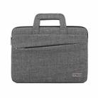 YOBAN Y-923-1 Casual Laptop Bag Waterproof Tablet Business Bag, Size: 14 inch(Light Grey) - 1
