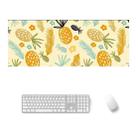 800x300x2mm  Office Learning Rubber Mouse Pad Table Mat(3 Creative Pineapple) - 1