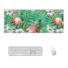 800x300x3mm Office Learning Rubber Mouse Pad Table Mat(6 Flamingo) - 1