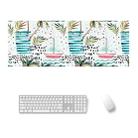 800x300x3mm Office Learning Rubber Mouse Pad Table Mat(14 Tropical Rainforest) - 1