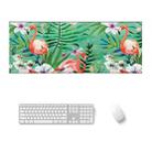 800x300x4mm Office Learning Rubber Mouse Pad Table Mat(6 Flamingo) - 1