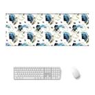 800x300x5mm Office Learning Rubber Mouse Pad Table Mat(9 Tropical Rainforest) - 1