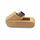 USB 2.0 Wooden Rotating U Disk, Capacity: 32GB(Bamboo Wood) - 1