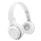 M6 Wireless Bluetooth Headset Folding Gaming Stereo Headset With Mic(White) - 1