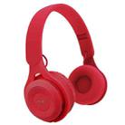 M6 Wireless Bluetooth Headset Folding Gaming Stereo Headset With Mic(Red) - 1