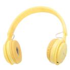 M6 Wireless Bluetooth Headset Folding Gaming Stereo Headset With Mic(Yellow) - 1