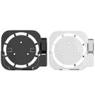 JV06T Set Top Box Bracket + Remote Control Protective Case Set for Apple TV(Black + White) - 2