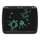 15inch Charging Tablet Doodle Message Double Writing Board LCD Children Drawing Board, Specification: Monochrome Lines (Black)  - 1