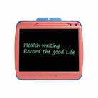 9 Inch Charging LCD Copy Writing Panel Transparent Electronic Writing Board, Specification: Monochrome Lines (Pink) - 1