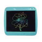 Children LCD Painting Board Electronic Highlight Written Panel Smart Charging Tablet, Style: 9 inch Colorful Lines (Blue) - 1