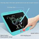 Children LCD Painting Board Electronic Highlight Written Panel Smart Charging Tablet, Style: 11.5 inch Monochrome Lines (Blue) - 4
