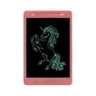 Children LCD Painting Board Electronic Highlight Written Panel Smart Charging Tablet, Style: 11.5 inch Monochrome Lines (Pink) - 1
