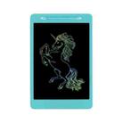 Children LCD Painting Board Electronic Highlight Written Panel Smart Charging Tablet, Style: 11.5 inch Colorful Lines (Blue) - 1