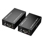 1 Pair HW-YD60 HDMI Extender 1080P Signal Amplifier, Effective Distance: 60m, EU Plug(Black) - 1