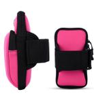 Sport Armband Waterproof Phone Holder Case Bag for 4-6 inch Phones(Black) - 5