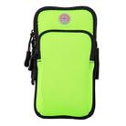 Sport Armband Waterproof Phone Holder Case Bag for 4-6 inch Phones(Green) - 1