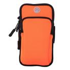 Sport Armband Waterproof Phone Holder Case Bag for 4-6 inch Phones(Orange) - 1