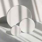 Geometry Photo Props Shooting Photography Decoration  Round 3 in 1 Set (White) - 1