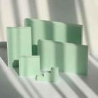 Geometry Photo Props Shooting Photography Decoration Square 5 in 1 Set  (Green) - 1