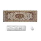 2 PCS Personality Retro Pattern Mouse Pad Office Game Keyboard Anti-Skid Pad, Dimensions: Overlock  300 x 700mm(Pattern 2) - 1