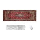 2 PCS Personality Retro Pattern Mouse Pad Office Game Keyboard Anti-Skid Pad, Dimensions: Overlock  300 x 800mm(Pattern 1) - 1